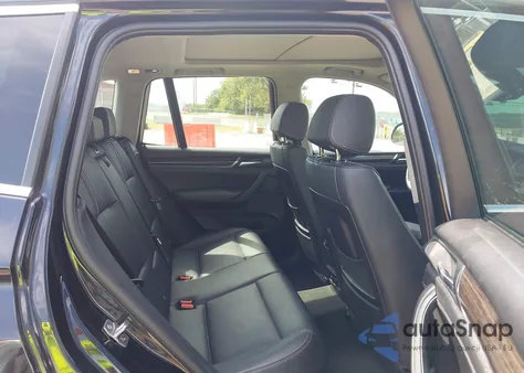 2015 BMW X3 xDrive35I из США, поврежденный, VIN 5UXWX7C54F0K35272